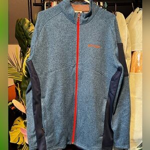 Spyder Blue sweater jacket